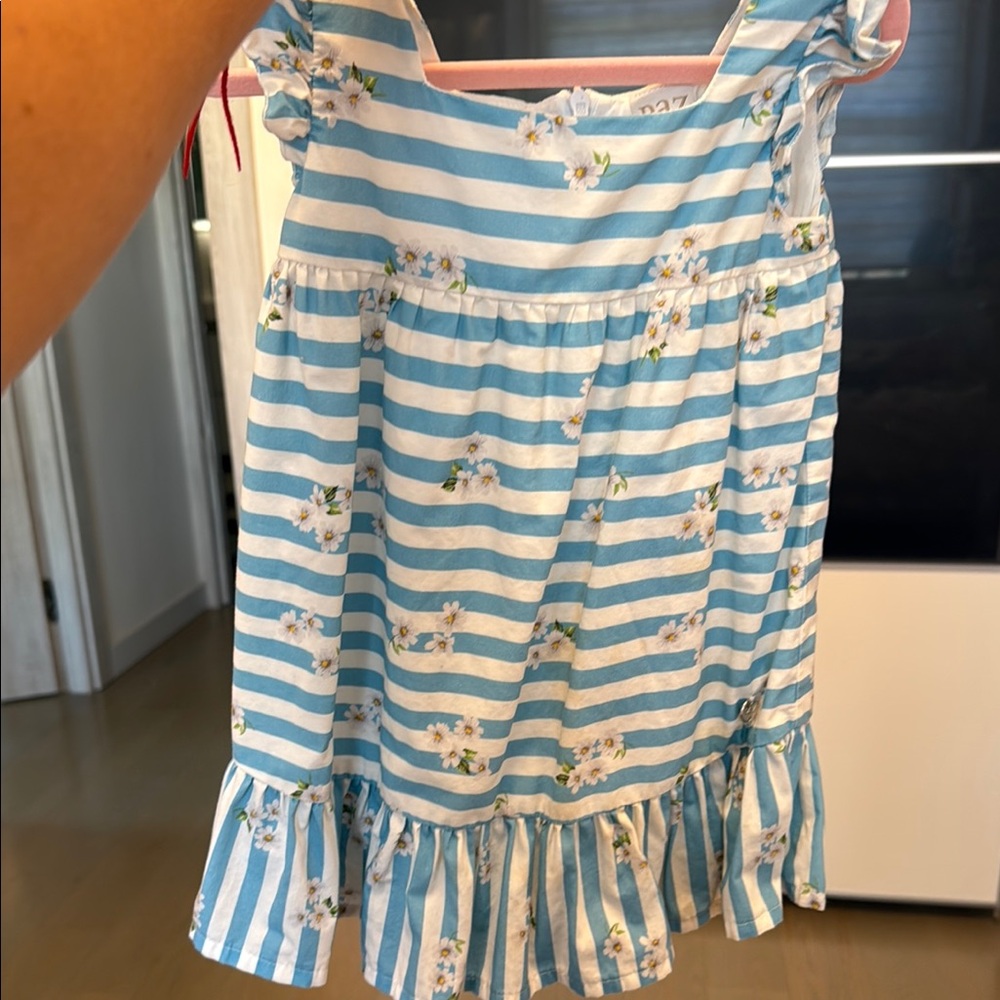 Floral Striped Sundress size 3T
